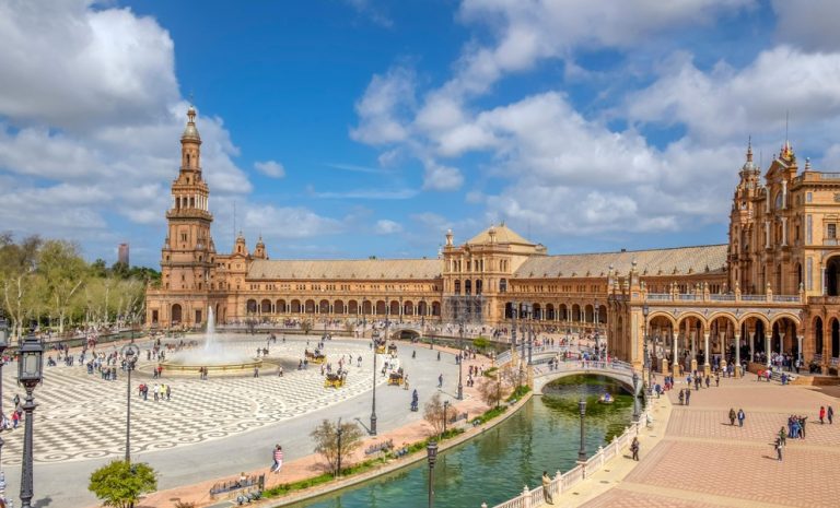 plaza-de-españa-seville Plaza de España Sevilla