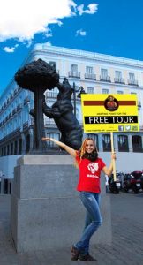 Free Walking Tour Madrid-the bear statue