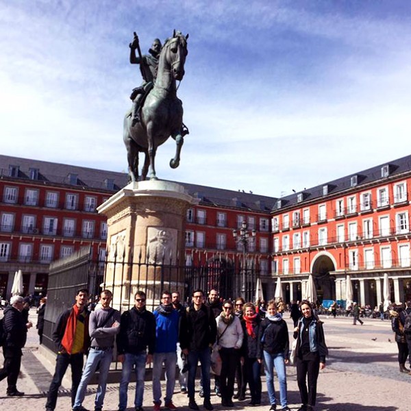 free walking tour Madrid - plaza